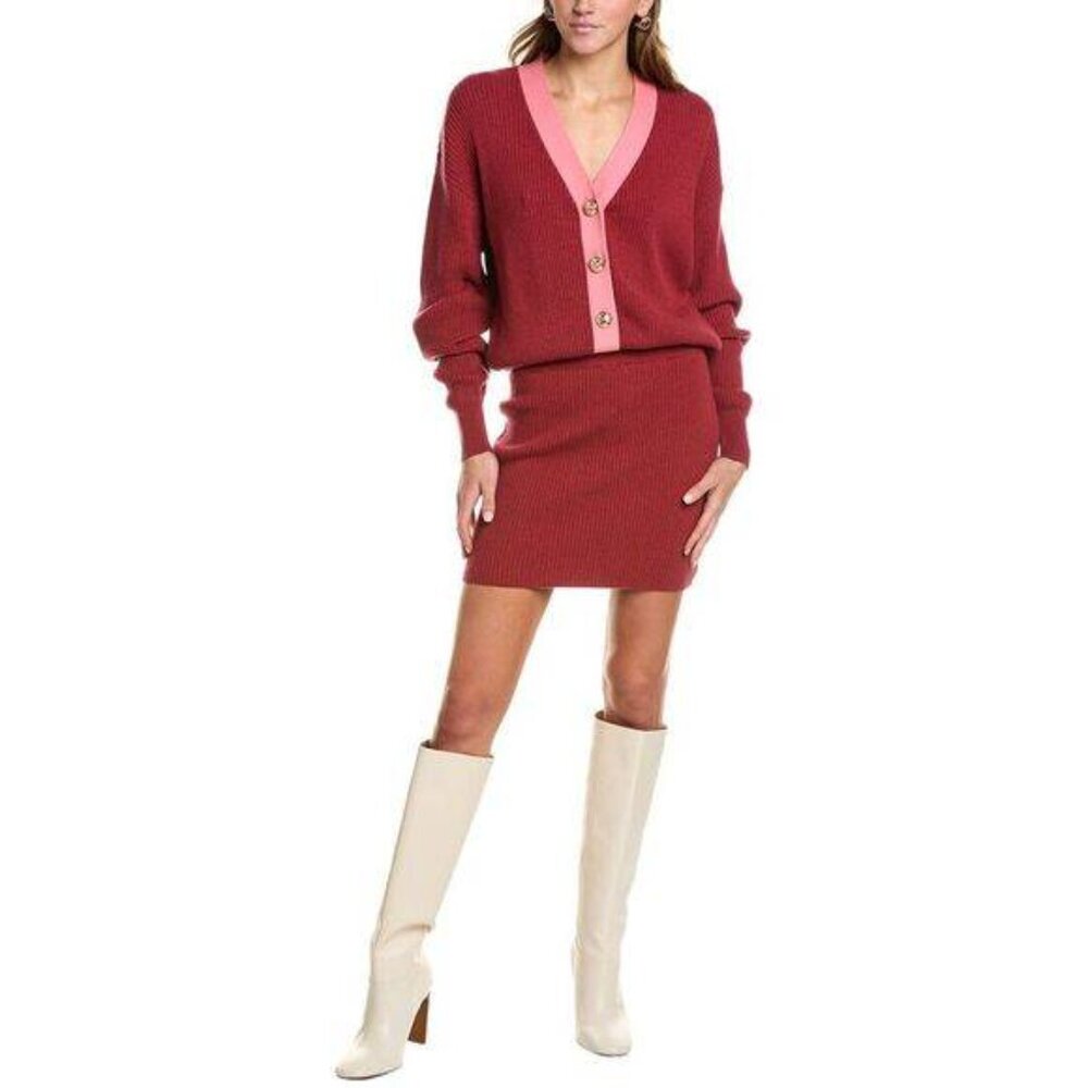 Ramy Brook Andrea Sweater Mini Dress in Caber